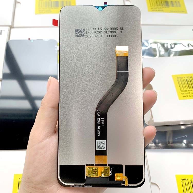 Cümle Fabrika LCD Ekran Pantalla  A20S için Orijinal Servis Paketi LCDS  A207 Cep Telefon Ekranı