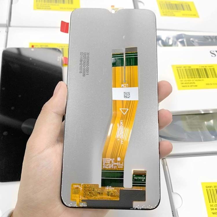 A02S için Toptan Yüksek Kaliteli LCD Ekranı % 100 Orijinal Yeni Servis Paketi LCDS  A025 Telefon Ekranı