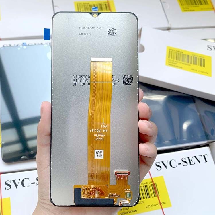 A02 LCD Ekranı  A022 Cep Telefonu Servis Paketi LCD  A02 Toptan Alım Alım Orijinal Dokunmatik Dijitalleştirme Pantalla