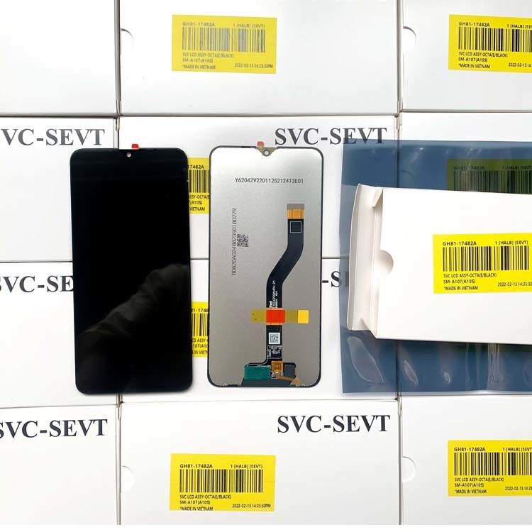 A10S LCD LCD  a10s için Orijinal Yeni Test Edilmiş Hizmet Paketi LCDS Ekranı  A107 Cep Telefon Ekranı Pantalla