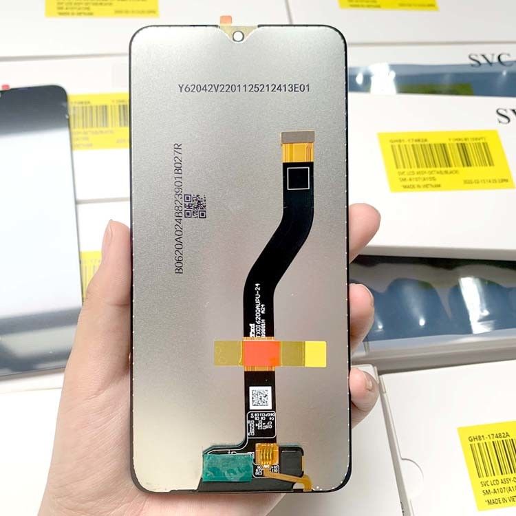 A10S LCD LCD  a10s için Orijinal Yeni Test Edilmiş Hizmet Paketi LCDS Ekranı  A107 Cep Telefon Ekranı Pantalla