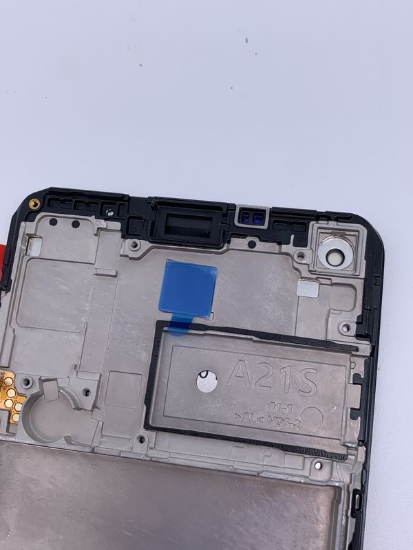 A21S için Çerçeve ile A21S LCD LCD Yeni Servis Paketi LCDS  A217 Cep telefonu Ekran Ekranı Pantalla