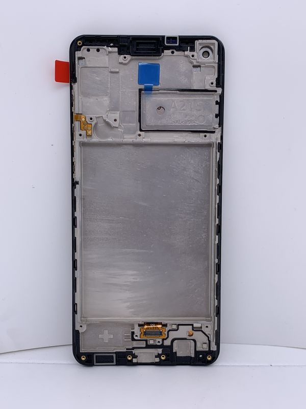 A21S için Çerçeve ile A21S LCD LCD Yeni Servis Paketi LCDS  A217 Cep telefonu Ekran Ekranı Pantalla
