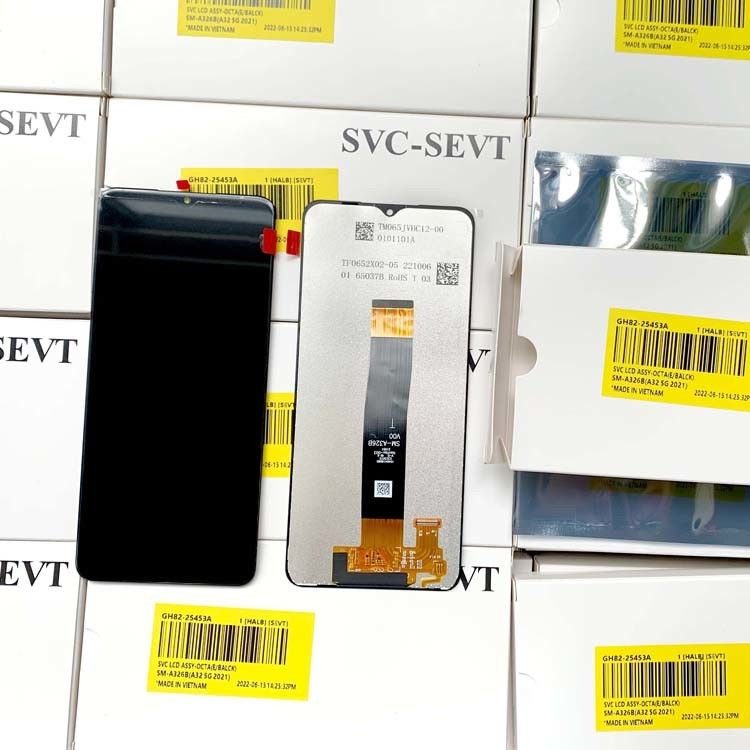 A32 5G LCD LCD  A326 Mobil Telefon Hizmet Paketi LCDS Ekranı  A326 Orijinal Dokunmatik Ekran Pantalla
