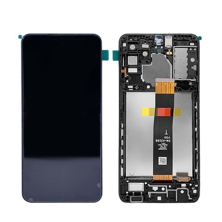 A326B LCD Ekranı + Çerçeve  A32 5G Orijinal Servis Paketi LCDS  A326B Cep Telefonu Dokunmatik Ekran Pantalla