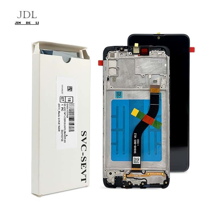 A20S LCD LCD + Çerçeve  A20S Orijinal Servis Paketi için LCDS Ekranı  A207 Cep Telefon Ekranı Pantalla