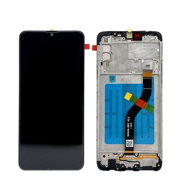 A20S LCD LCD + Çerçeve  A20S Orijinal Servis Paketi için LCDS Ekranı  A207 Cep Telefon Ekranı Pantalla