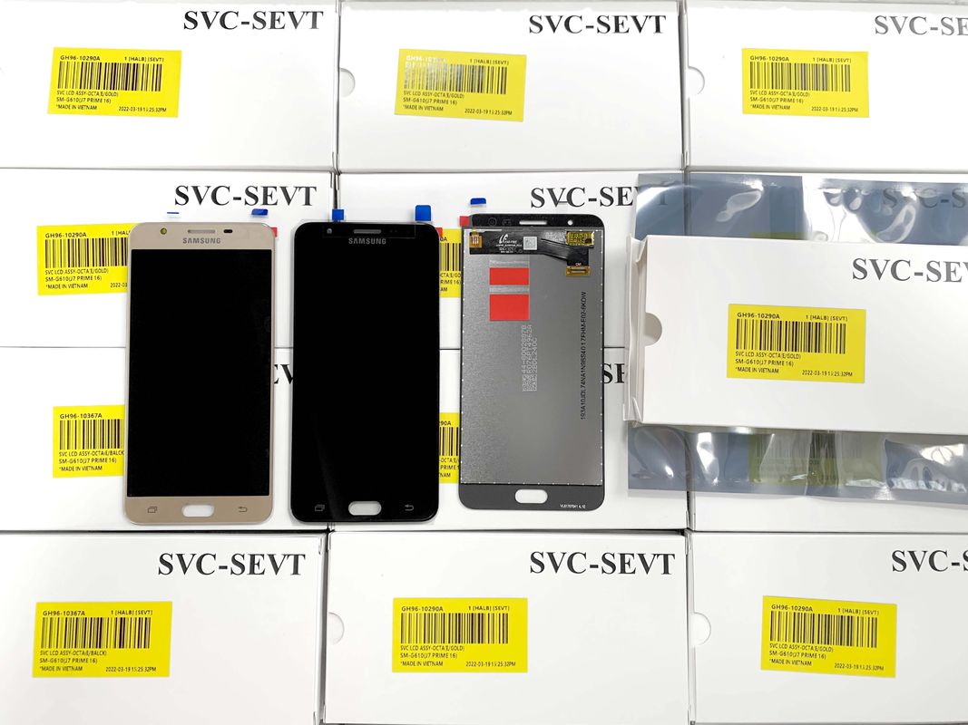 J7 Prime LCD LCD  için J7 Prime Orijinal Servis Paketi LCDS Ekranı  G610 Cep Telefon Ekranı Pantalla