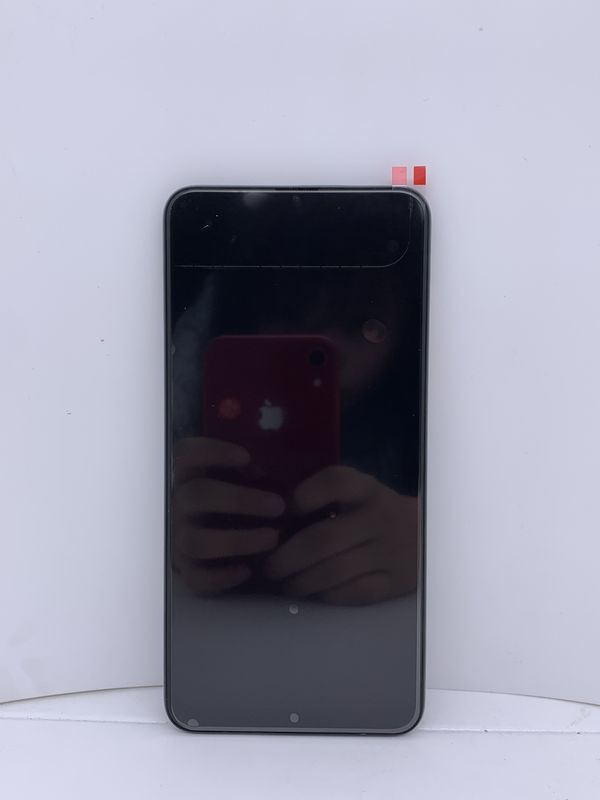 M10 Mobil Telefon Dokunmatik Ekran Ekranı için Çerçeve ile M10 LCD  M105 Orijinal Hizmet Paketi LCDS Pantalla