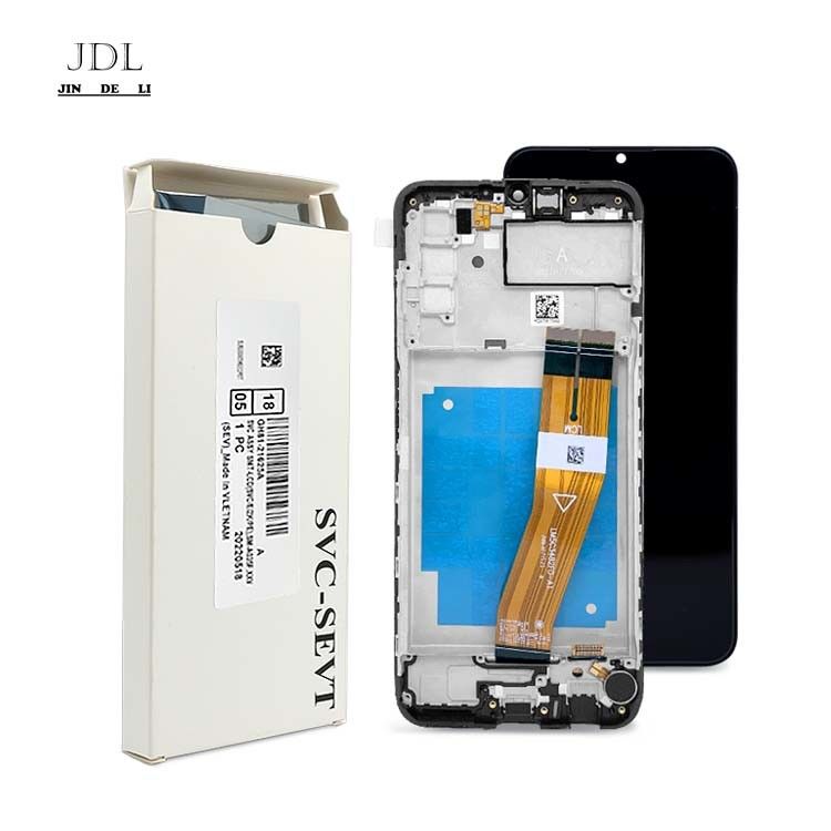 A03 LCD ekranı çerçeve ile  a03 Toptan cep telefonu ekranı A035 Orijinal servis paketi LCDS ekranı Pantalla