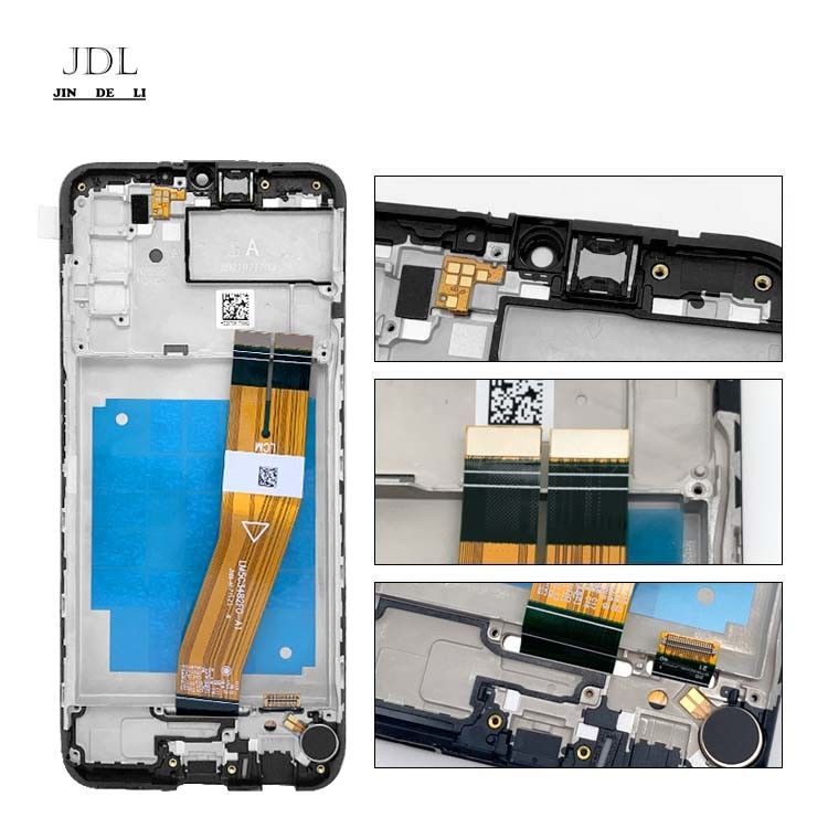 A03 LCD ekranı çerçeve ile  a03 Toptan cep telefonu ekranı A035 Orijinal servis paketi LCDS ekranı Pantalla