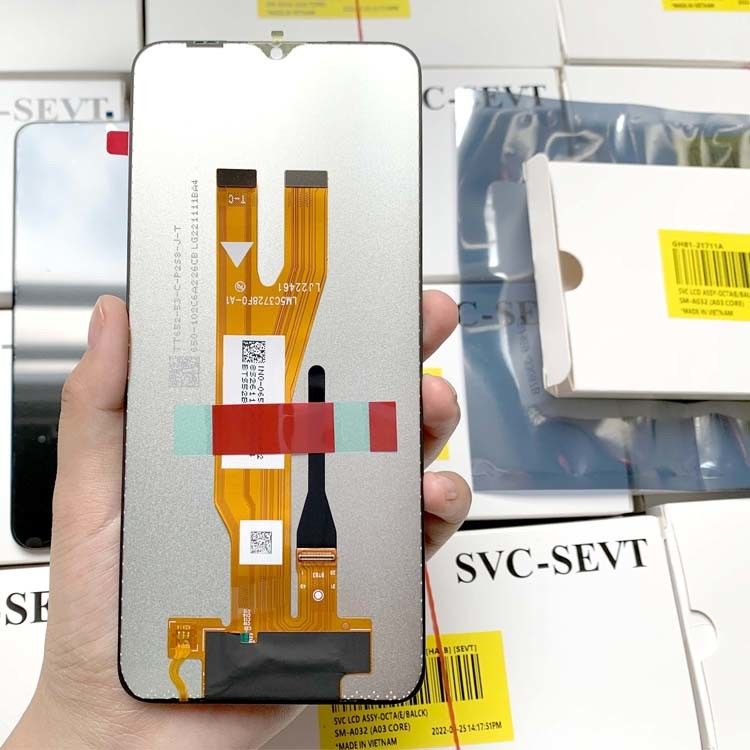 A03 Çekirdek LCD LCD  a03 Çekirdek Cep telefonu Dokunmatik Ekran Pantalla  A032 Orijinal Servis Paketi LCDS Ekranı