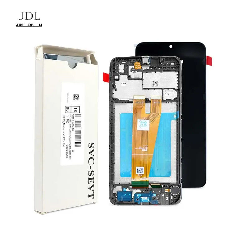 A045  a045 Cep telefonu dokunmatik ekranı ile ekran ekranı  A04 orijinal servis paketi LCDS