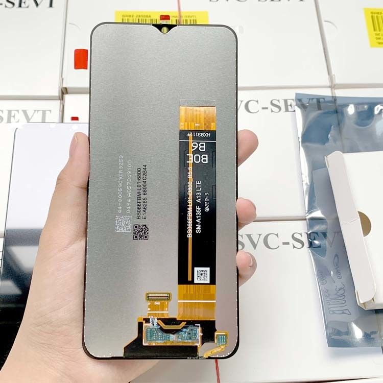 A13S Orijinal LCD Ekranı  A13 Servis Paketi LCDS Ekranı  A135 A137 Cep Telefonu Dokunmatik Pantalla