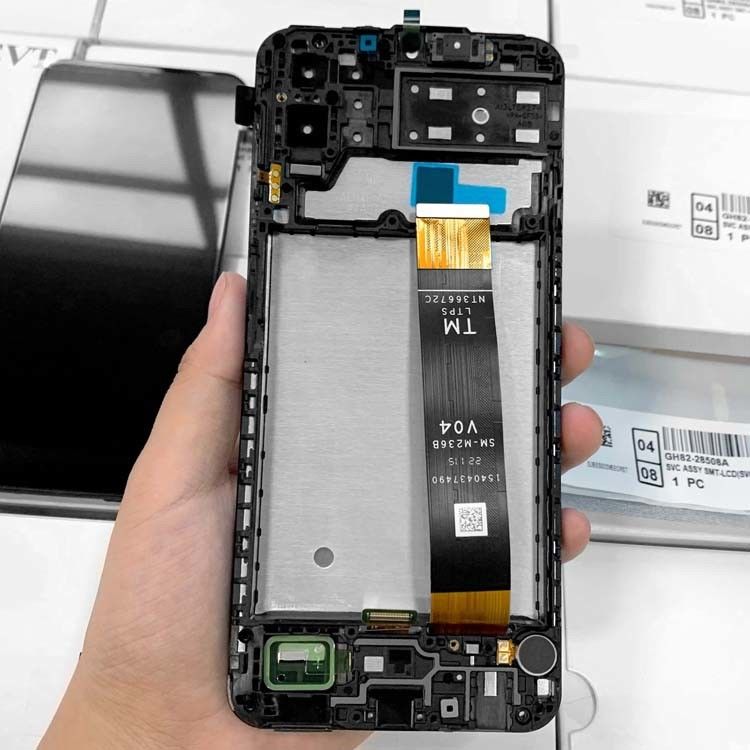 Fabrika A135 LCD Ekran Pantalla  A13S Orijinal Cep Telefon Ekranı Pantalla  A137 Servis Paketi LCDS