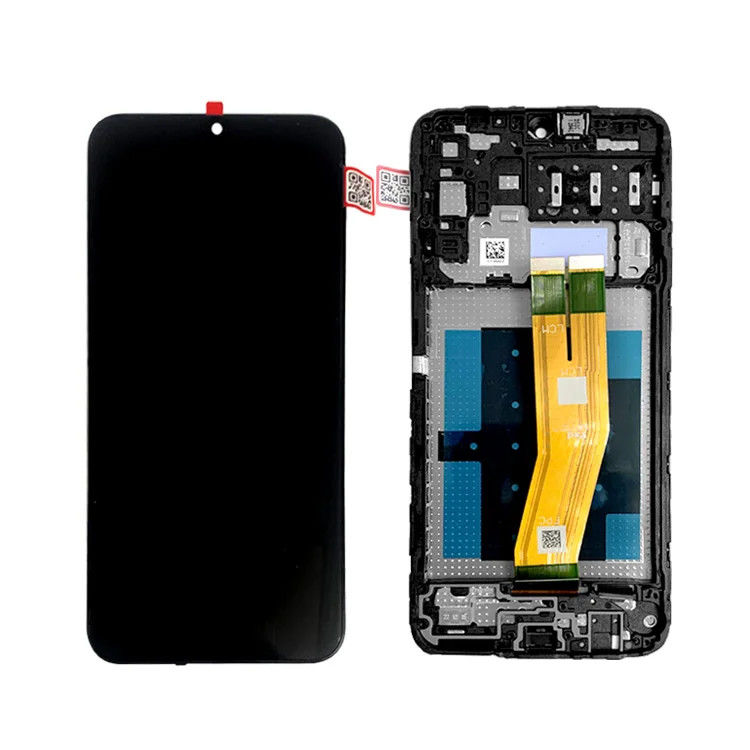 A14 4G LCD Çerçeveyle  A145P Cep telefonu Dokunmatik Pantalla  A145R Hizmet Paketi LCD Ekran Ekranı