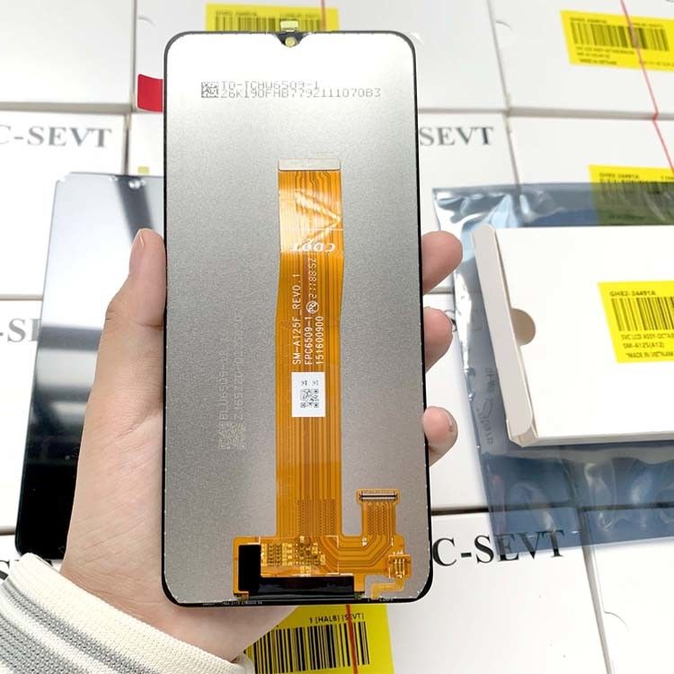 Siyah A12 Mobil Ekran Yerine Alıcı EMS FEDEX UPS DHL TNT ile gönderilir
