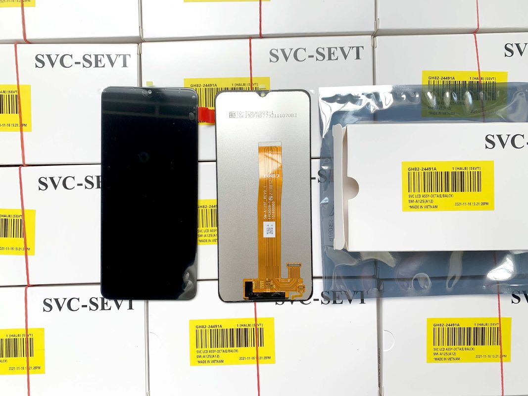 Siyah A12 Mobil Ekran Yerine Alıcı EMS FEDEX UPS DHL TNT ile gönderilir