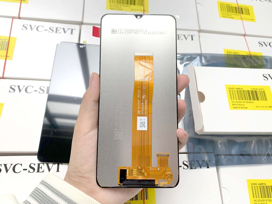 Siyah A12 Mobil Ekran Yerine Alıcı EMS FEDEX UPS DHL TNT ile gönderilir