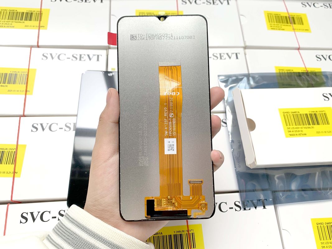 Siyah A12 Mobil Ekran Yerine Alıcı EMS FEDEX UPS DHL TNT ile gönderilir