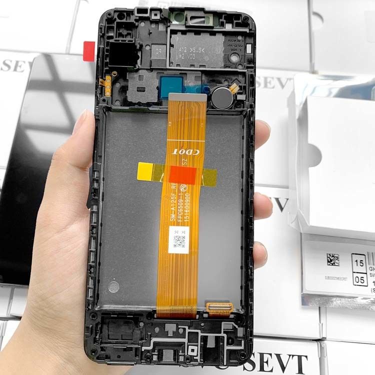 A12/A125 orijinal servis paketi   a04e LCD ekranı için çerçevesiz LCD fabrika doğrudan satışı