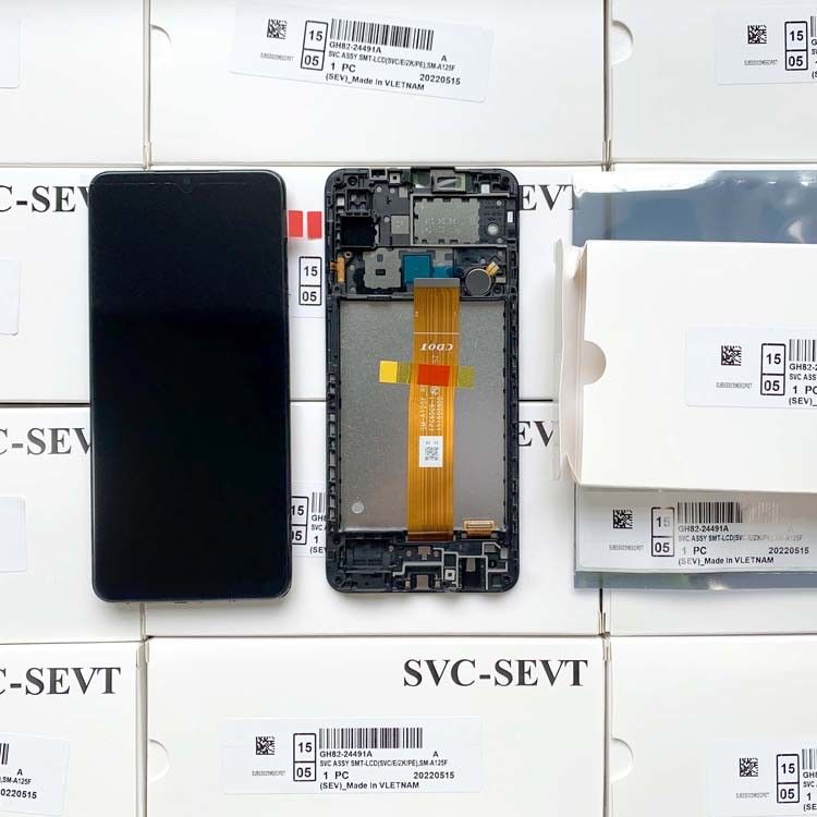 A12/A125 orijinal servis paketi   a04e LCD ekranı için çerçevesiz LCD fabrika doğrudan satışı