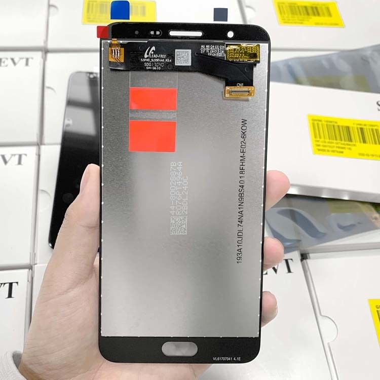 J7 Prime LCD Ekranı TFT LCD Teknolojisi Özel Logo Yazdırma Mobil için ambalaj Samung ekran LCD için ekran