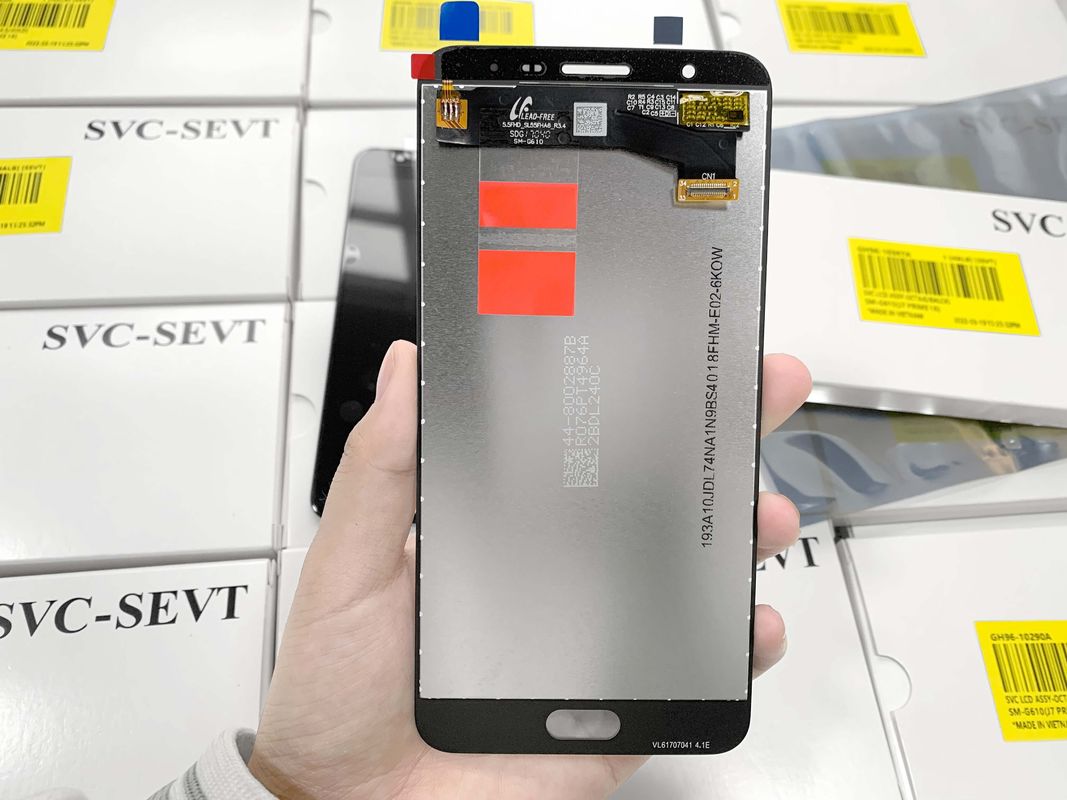 J7 Prime LCD Ekranı TFT LCD Teknolojisi Özel Logo Yazdırma Mobil için ambalaj Samung ekran LCD için ekran