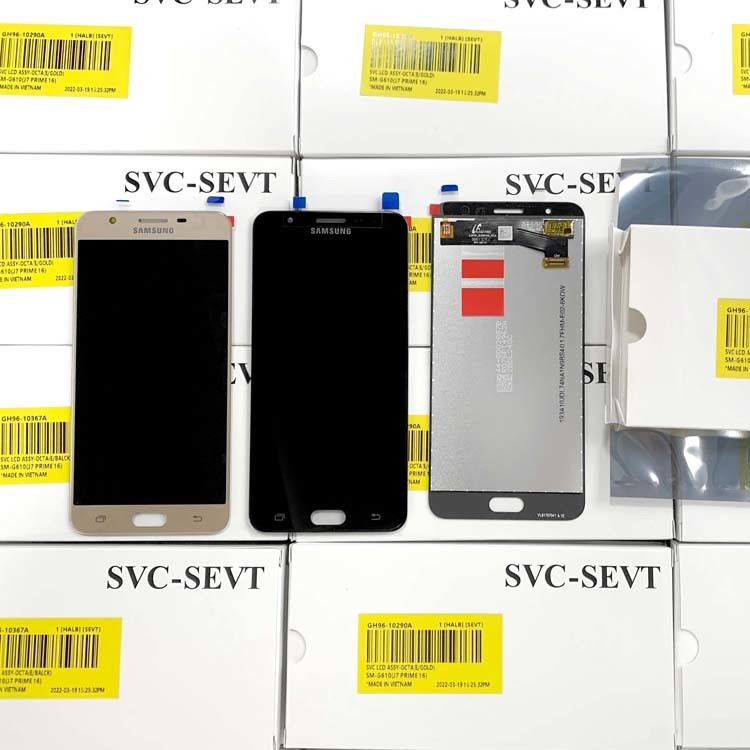 J7 Prime LCD Ekranı 1920×1080 Piksel Çerçeve Yok LCD Ekran Ekranı Panelli