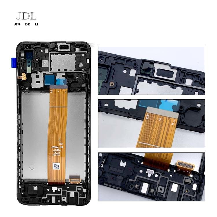 Profesyonel yüksek kaliteli orijinal servis paketi LCD A022 Core cep telefonu LCD'leri  A01 Core için mobil LCD ekranı