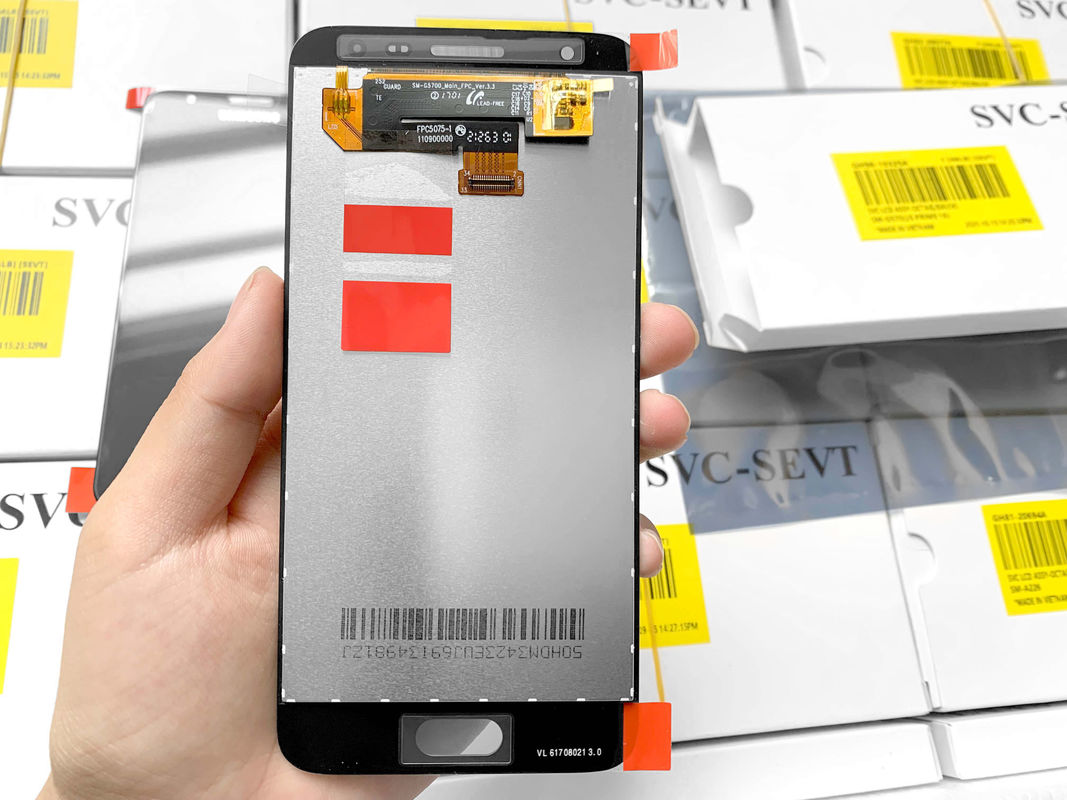 J5 Prime LCD Ekranı LCD Çerçevesiz Özel Logo Yazdırma Paketleme Servisi Ekran tipi  SCREEN LCD