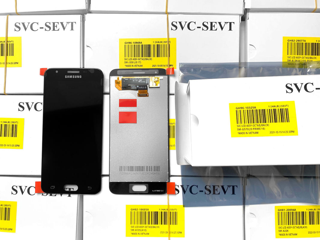 J5 Prime LCD Ekranı LCD Çerçevesiz Özel Logo Yazdırma Paketleme Servisi Ekran tipi  SCREEN LCD