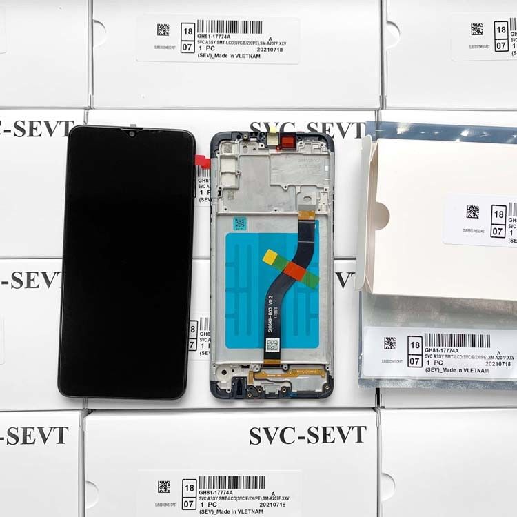 Paketleme Anti-statik poşet servisi Paket köpük Kutusu  A207 LCD Ekranı LCD için