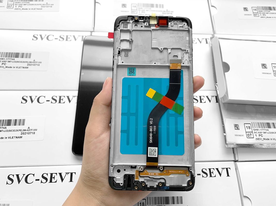 Paketleme Anti-statik poşet servisi Paket köpük Kutusu  A207 LCD Ekranı LCD için