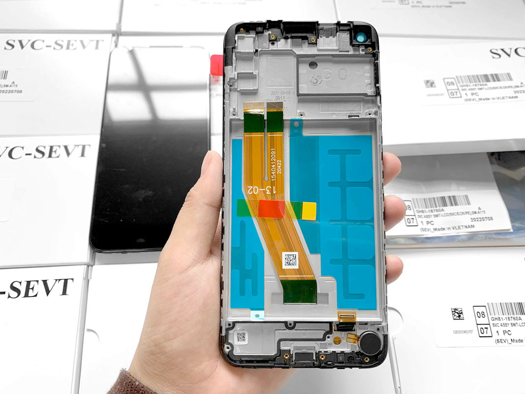 Telefon ekranı için 100% orijinal LCD A11 LCD servis paketi JDL mobil dokunmatik ekran yedek parçaları