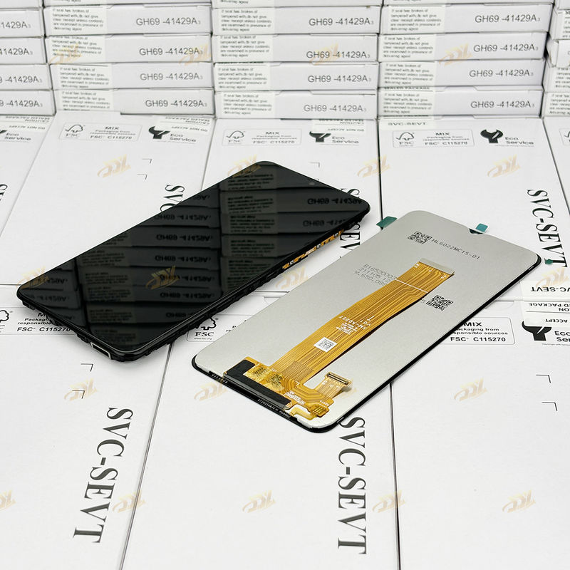 Cep telefonu A02 LCD Ekranı Değiştirme 6,5 Inç Yüksek Kontrastlı Svc LCD Cep Telefon Ekranları