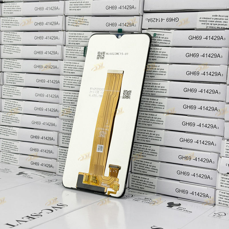 Cep telefonu A02 LCD Ekranı Değiştirme 6,5 Inç Yüksek Kontrastlı Svc LCD Cep Telefon Ekranları