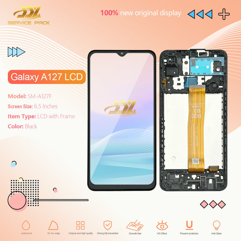 A127 LCD For  A127 Orijinal Yeni Servis Paketi Mobil Ekran Ekranı  A12 Nacho Touch Pantalla