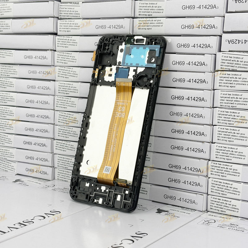 A127 LCD For  A127 Orijinal Yeni Servis Paketi Mobil Ekran Ekranı  A12 Nacho Touch Pantalla